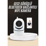K-yonlineticaret Akıllı Güvenlik Kamerası Hd Görüntü Kalitesi Hareket Algılama Wifi Kamera - KY002K-6PY5V7