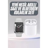 K-Yonlineticaret Akıllı Saat Kulaklık Hediyeli Uyku ve Sağlık Takibi Yapabilen Uzun Ömürlü
