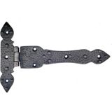 K-Yonlineticaret Antika Tarz Dekoratif Pirinç Kuyruklu Düğmeli Menteşe No3 - 155X240 Mm, Oksit - M/M