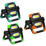 K-Yonlineticaret Bright YD-858A Cob LED Projektör Pilli El Feneri