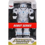 K-Yonlineticaret DF-6026 Işıklı ve Müzikli Hareketli Atletik Sporcu Robot -Vardem Oyuncak