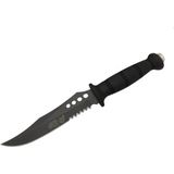 K-Yonlineticaret Eco Lounge Sr S008B Lejyoner Tırtıklı Outdoor Bıçağı 29 cm - Kauçuk Sap, Perçinli