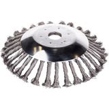 K-yonlineticaret Genel 8 Inç Çelik Tel Fırça Seti, Metal Yabani Ot Kesici Başlık, Motorlu Tırpan Için Kıyı Temizleme Aparatı, 17.78 Cm, Sert Metal Tel Yapı - standart