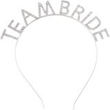 K-Yonlineticaret Gümüş Kaplama Kristal Taşlı Team Bride Taç