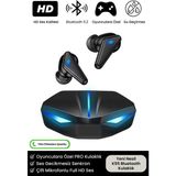 K-Yonlineticaret K55 Tws Pro Oyuncu Kulaklığı 3D Stereo Ses Extra Bass Işıklı Mikrofonlu Bluetooth K
