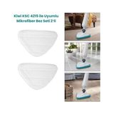 K-yonlineticaret Ksc 4215 Buharlı Temizleyici ile Uyumlu Mop Bezi 2 'li