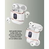 K-Yonlineticaret Kulakiçi Bluetooth Kulaklık V5.3 – 4’lü Set, Dijital Ekranlı, Gürültü Engelleme