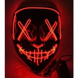 K-Yonlineticaret LED Işıklı Turuncu Maske