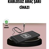 K-yonlineticaret Manyetik Kablosuz Araç Şarj Cihazı – Hızlı Şarj Kaymaz Taban Güvenli Kullan - KY002K-6PU5A - Renkli