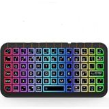 K-Yonlineticaret Mini Klavye Smarttv Işıklı Bluetooth Kablosuz Televizyon Ps3 Dizüstü Tabletler ve T