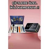 K-Yonlineticaret Powerbank Aynalı Bluetooth Kulaklık ve Akıllı Saat Seti Anc Özelliği Dokunamatik
