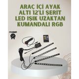 K-Yonlineticaret Rgb LED Araç Içi Aydınlatma – Kumandalı Sistem