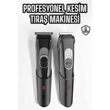 K-Yonlineticaret Saç Sakal Lazer Epilasyon Öncesi Tüy Kısaltma Makinesi Unısex 4 Taraklı
