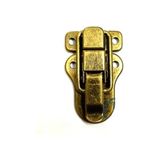 K-Yonlineticaret Sandık, Kutu Klipsi, Ön Kilidi - 48X30MM, Antik, 100 Adet