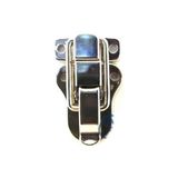 K-Yonlineticaret Sandık, Kutu Klipsi, Ön Kilidi - 48X30MM, Nikel, 100 Adet