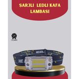 K-Yonlineticaret Şarj Edilebilir LED Kafa Feneri 215 Lümen Xpe Cob Güçlü Aydınlatma