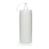 K-Yonlineticaret Şeffaf Kapaklı Sızdırmaz Yağlık Sosluk Şişesi Plastik Yağdanlık 400 ml AP-9028 - M/L