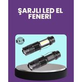 K-Yonlineticaret Suya Dayanıklı 4 Modlu Mini LED El Feneri