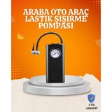 K-Yonlineticaret Taşınabilir Elektrikli Oto Motosiklet Bisiklet Lastik Şişirme Pompası