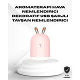 K-Yonlineticaret Ultrasonik Hava Nemlendirici 200 ml Aroma Difüzör LED Işıklı Sessiz