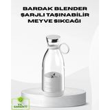 K-Yonlineticaret USB Şarjlı Kablosuz Blender – Taşınabilir, Kompakt ve Çevre Dostu Meyve Sıkıcı - Standart
