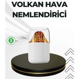 K-Yonlineticaret USB Şarjlı Volkanik Tasarımlı Buhar Makinesi