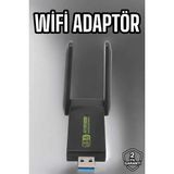 K-Yonlineticaret Wifi Adaptör Çift Bantlı Kablosuz Wifi Adaptörü