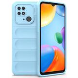 K-Yonlineticaret Xiaomi Redmi 10C Kılıf Optimum Silikon - Sky Blue
