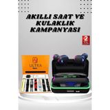 K-Yonlineticaret Yeni Nesil Akıllı Saat ve Bluetooth Kulaklık Kampanyası Android ve Ios Uyumlu Uyku