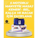 K-yonlineticaret Yoğurma Titreşim ve Manyetik Masaj Özellikli Zayıflama Aleti – 750G Hafif Tasa - KY002K-6PUFO