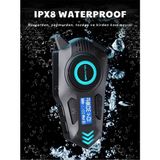 K09 Intercom Bluetooth Motosiklet Kask Kulaklığı – Çift Yönlü Intercom ve Müzik Desteği - Siyah