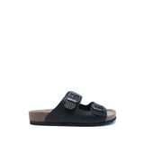 K10260DK Kifidis Soft Step Kadın Çift Bantlı Deri Mantar Terlik 36-41
