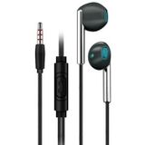 K103 3.5Mm Jack Girişli Metal Nikelajlı Yüksek Ses Sporcu Kulak İçi Extra Bass Kulaklık Stereo Siyah