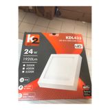 K2 24 W SIVA ÜSTÜ 30x30 BEYAZ IŞIK LED PANEL