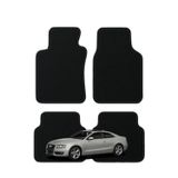 K2 CARPET Audi A5 1. Nesil (2008-2016) Özel Kesim Tam Uyumlu Lüx Oto Halı Paspas Audi A5 Paspas