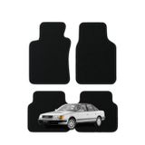 K2 CARPET Audi A6 C4 Kasa (1994-1998) Özel Kesim Tam Uyumlu Lüx Oto Halı Paspas Audi A6 Paspas