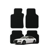 K2 CARPET Audi A8 D4 ( 2010 - 2017 ) Özel Kesim Tam Uyumlu Lüx Oto Halı Paspas Audi A8 Paspas