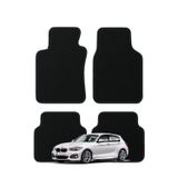 K2 CARPET Bmw 1 Serisi F20 Kasa (2011-2019) Özel Kesim Tam Uyumlu Lüx Oto Halı Paspas BMW 1 Paspas