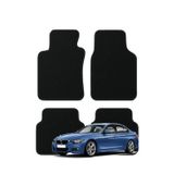 K2 CARPET Bmw 3 Serisi F30 Özel Kesim Tam Uyumlu Lüx Oto Halı Paspas Bmw 3 Paspas , F30 Kasa Paspas