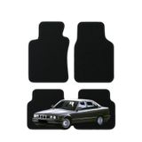 K2 CARPET Bmw 5 Serisi E34 Kasa (1988-1995) Özel Kesim Tam Uyumlu Lüx Oto Halı Paspas BMW 5 Paspas