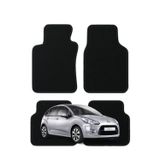 K2 CARPET Citroen C3 2. Nesil (2009-2016) Özel Kesim Tam Uyumlu Lüx Oto Halı Paspas Citroen C3 Paspas