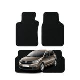 K2 CARPET Dacia Sandero 2. Nesil (2012-2020) Özel Kesim Tam Uyumlu Lüx Oto Halı Paspas Dacia Sandero Paspas