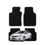 K2 CARPET Honda Civic 8. Nesil (2011-2016) Özel Kesim Tam Uyumlu Lüx Oto Halı Paspas