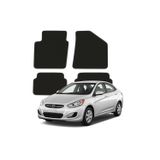 K2 CARPET Hyundai Accent Blue Tam Uyumlu Özel Kesim Lüx Oto Halı Paspas Hyundai Accent Blue Paspas
