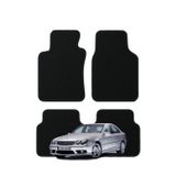 K2 CARPET Mercedes C Serisi W203 (2000-2007) Özel Kesim Tam Uyumlu Lüx Oto Halı Paspas Mercedes C180 Paspas , Mercedes C200Paspas