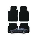 K2 CARPET Mercedes S Serisi W140 (1991-1999) Özel Kesim Tam Uyumlu Lüx Oto Halı Paspas Mercedes S320 Paspas , Mercedes S320 Halı Paspas