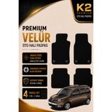 K2 CARPET Renault Kangoo 2. Nesil (2007-2021) Özel Kesim Tam Uyumlu Lüx Oto Halı Paspas , Renault Paspas , Renault Kangoo Paspas , Reno Kango Paspas