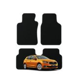 K2 CARPET Skoda Fabia 4. Nesil Hatchback (2022 Sonrası) Özel Kesim Tam Uyumlu Lüx Oto Halı Paspas Skoda Fabia Paspas