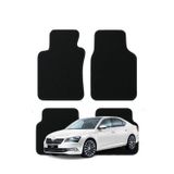 K2 CARPET Skoda Octovia 4. Nesil (2019 Sonrası) Özel Kesim Tam Uyumlu Lüx Oto Halı Paspas Skoda Octovia Paspas