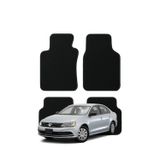 K2 CARPET Volkswagen Jetta 6. Nesil (2010-2017) Tam Uyumlu Özel Kesim Lüx Oto Halı Paspas , Jetta Paspas , Jetta Halı Paspas